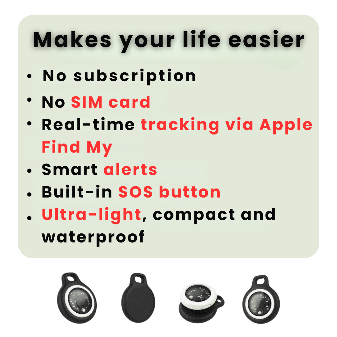 GPS Tracker for Seniors - SafeTrack Pro