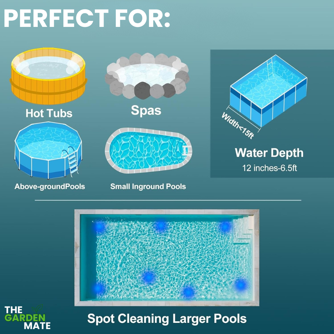 Cordless Pool Vacuum Cleaner - AquaClean Pro