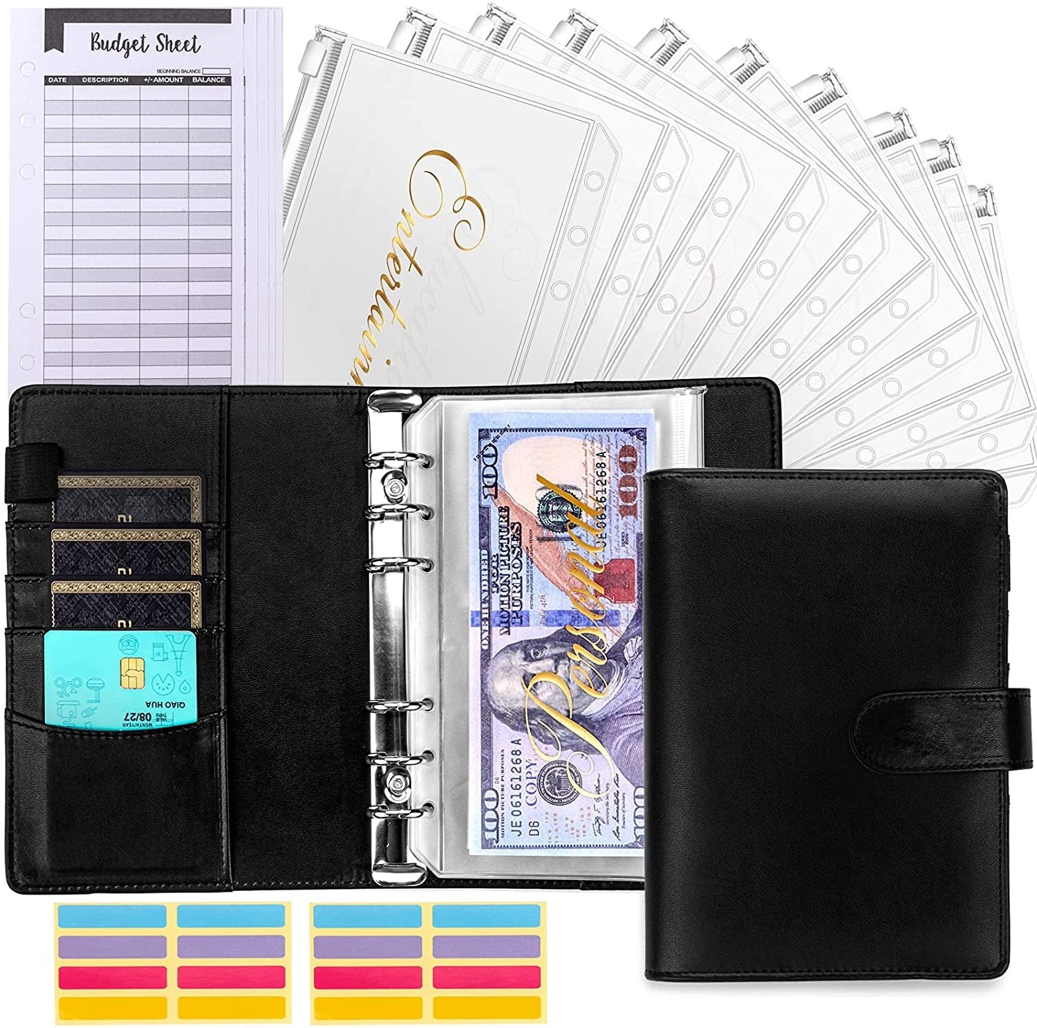 Cash Envelope Budget Binder - Financia Luxe