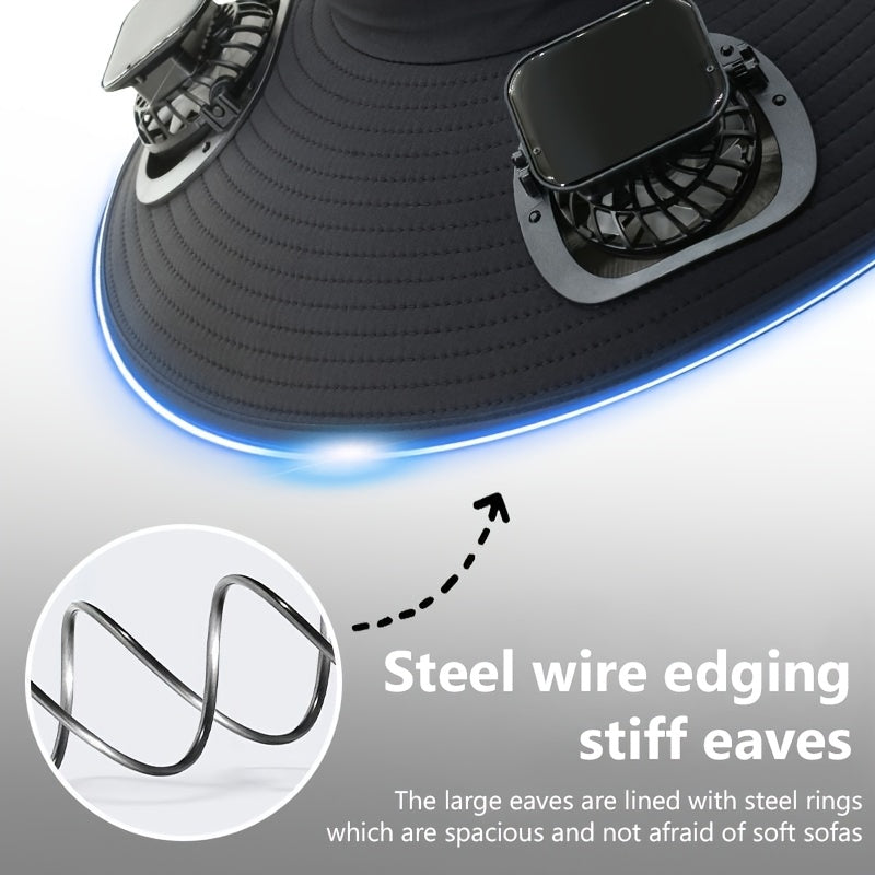 Sun Protection Fan Cap - Solara Gear