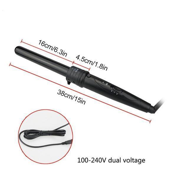 Curling Wand Set - LuxeWave 6-in-1 Styling Tools