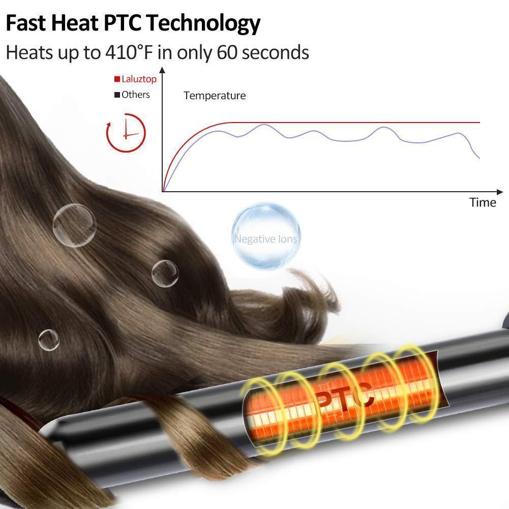 Curling Wand Set - LuxeWave 6-in-1 Styling Tools
