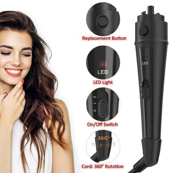 Curling Wand Set - LuxeWave 6-in-1 Styling Tools