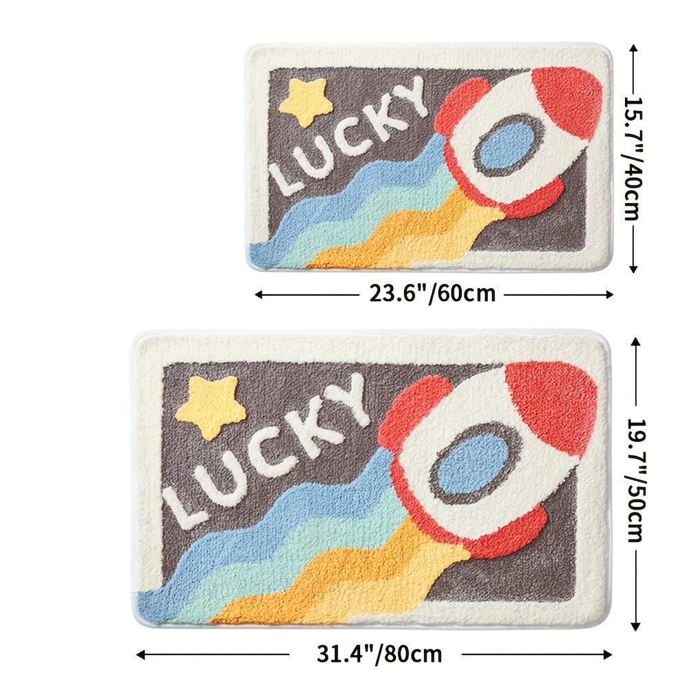 Superabsorbent Non-Slip Bathroom Mat - AquaNest