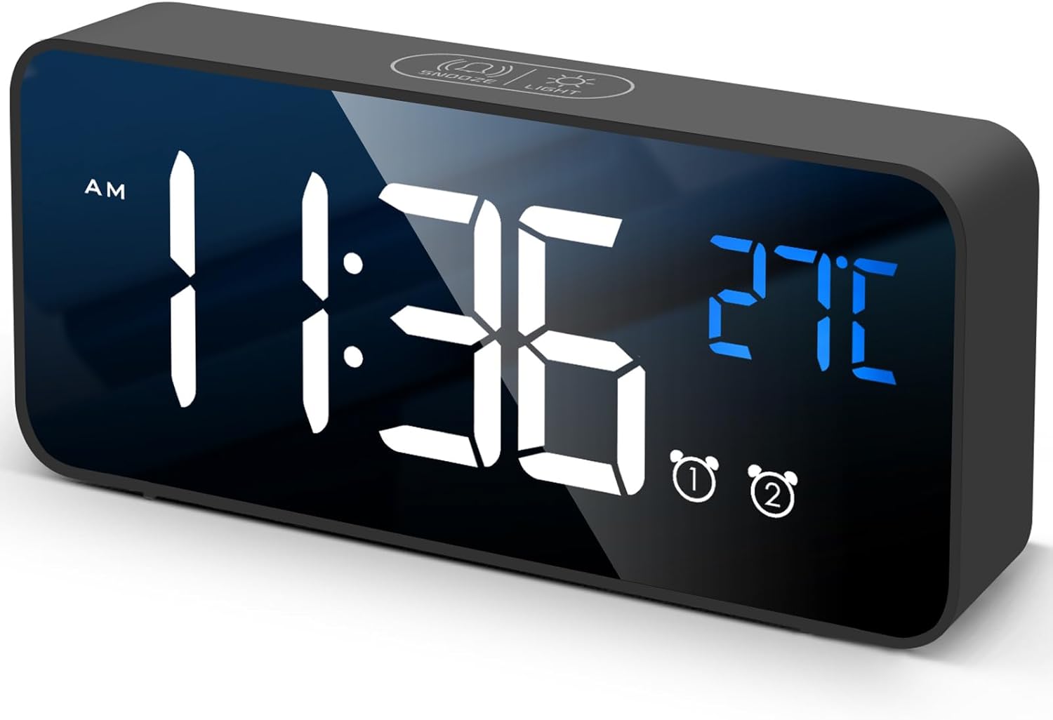 Digital Day Clock with 19 Reminders - LuminaTime