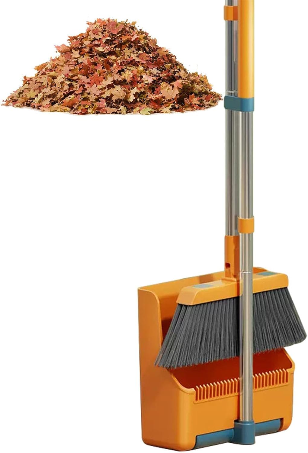 Rotatable Broom and Dustpan Set - CleanNest
