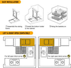 Corner Pull-Out Shelf - LuxeCabinet