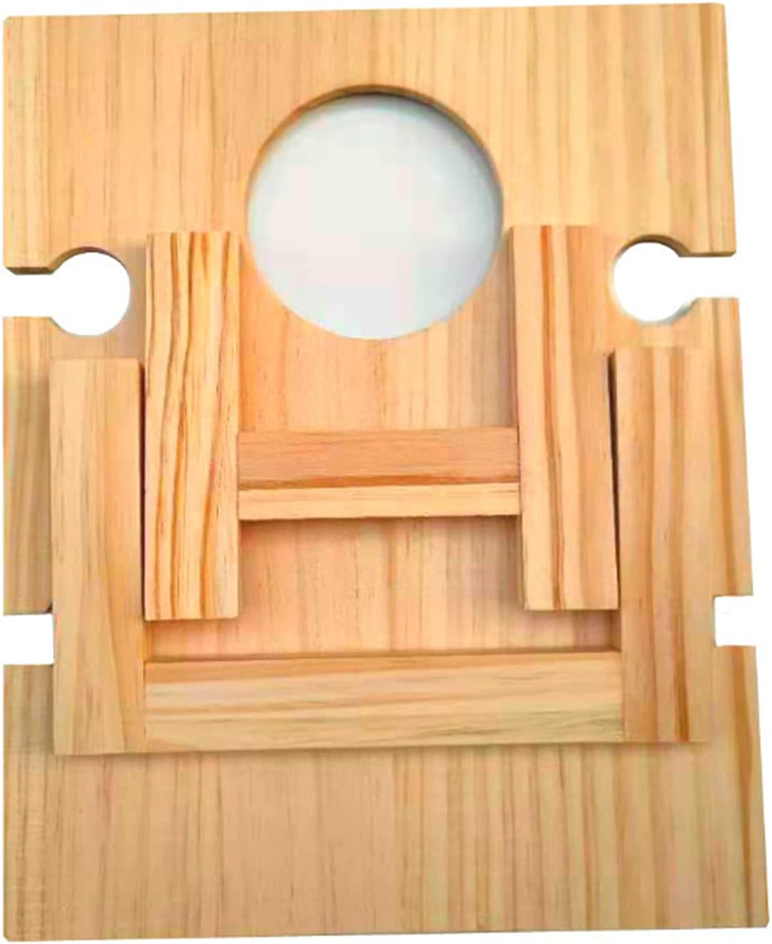 Wooden Wine Rack Table - Vintique Elegance