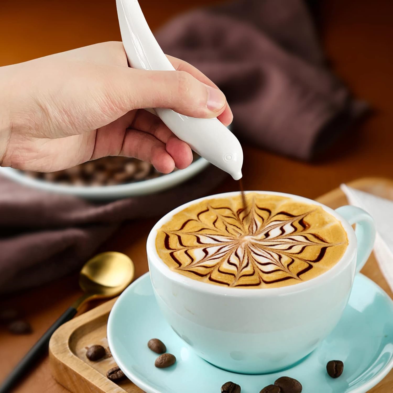 LatteArt Master™ - Precision Milk Frother for Barista Quality
