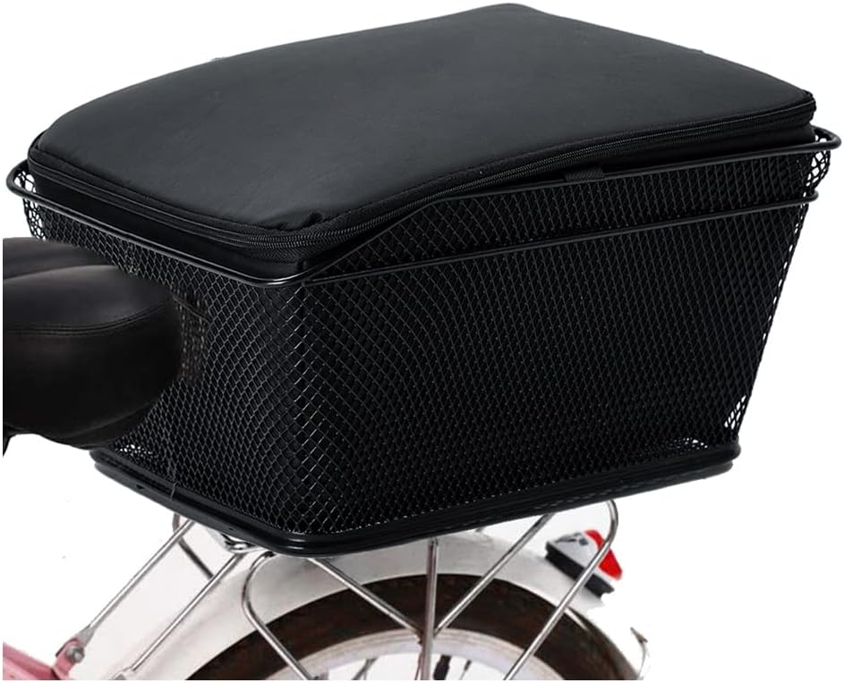 Waterproof Bicycle Basket with Rain Cover - Velocraft