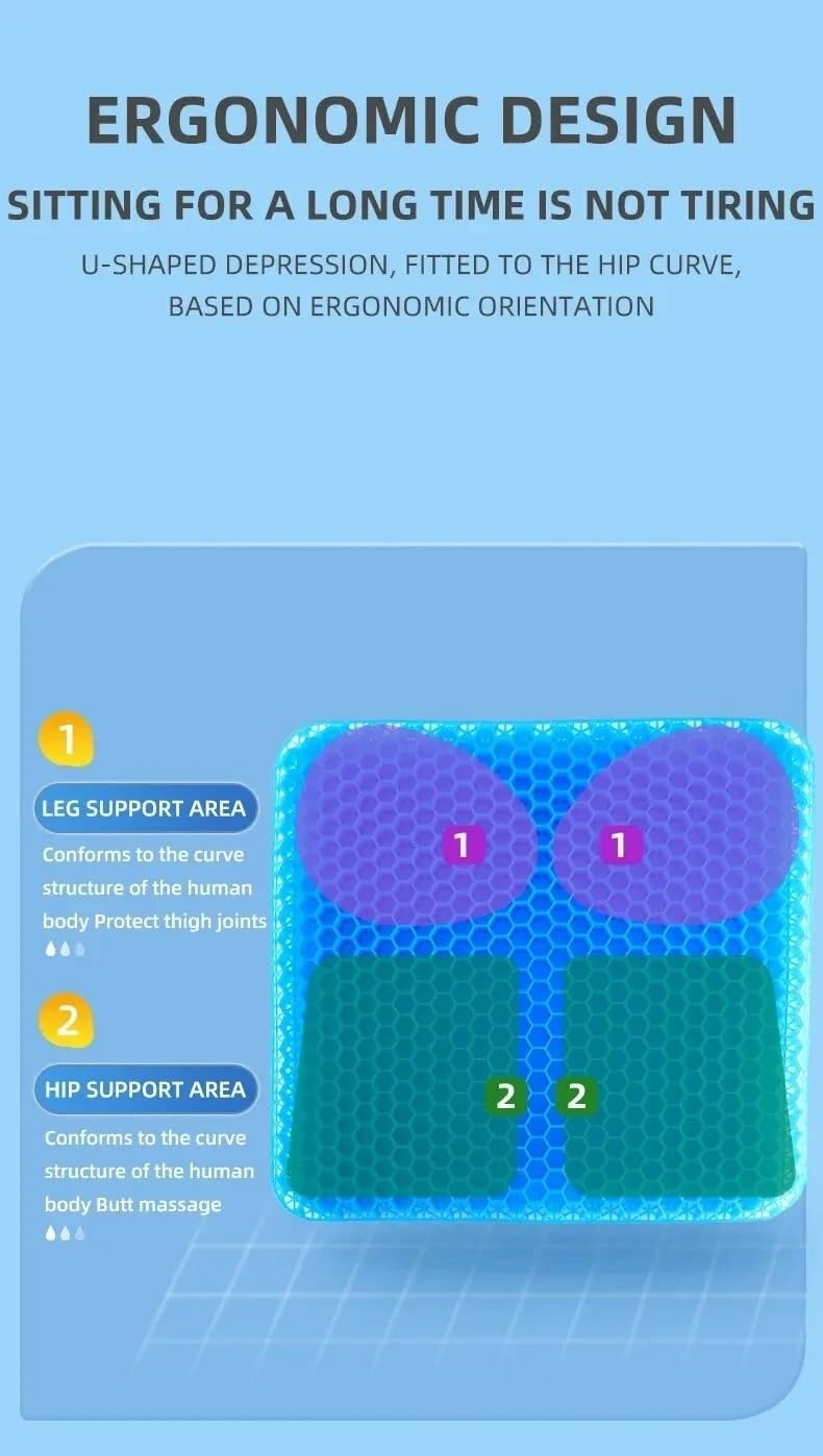 Cooling Gel Seat Cushion - ComfortNest