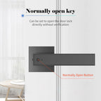 Smart Fingerprint Door Lock with Key Access - Luxora