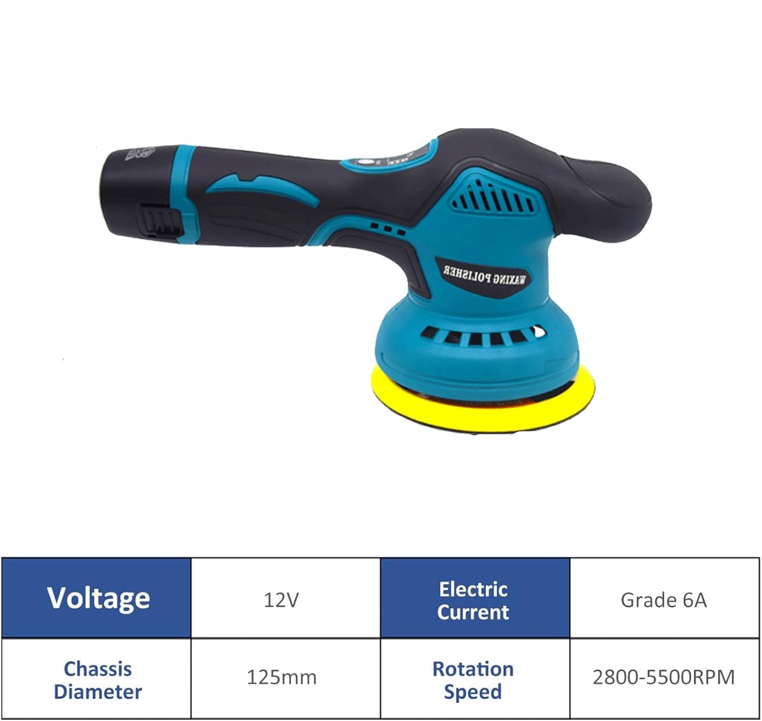 Cordless Car Polisher with 8-Speed Control - Luxor Shine