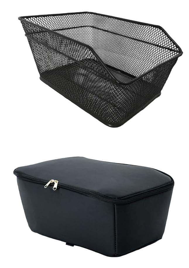 Waterproof Bicycle Basket with Rain Cover - Velocraft