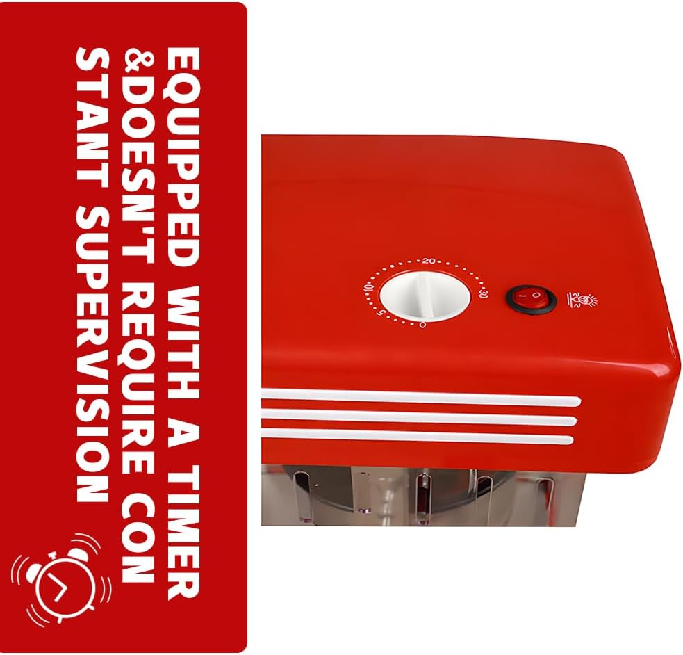 Popcorn Maker with Timer - LuxePop