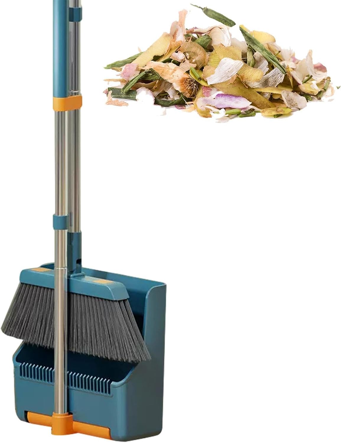 Rotatable Broom and Dustpan Set - CleanNest