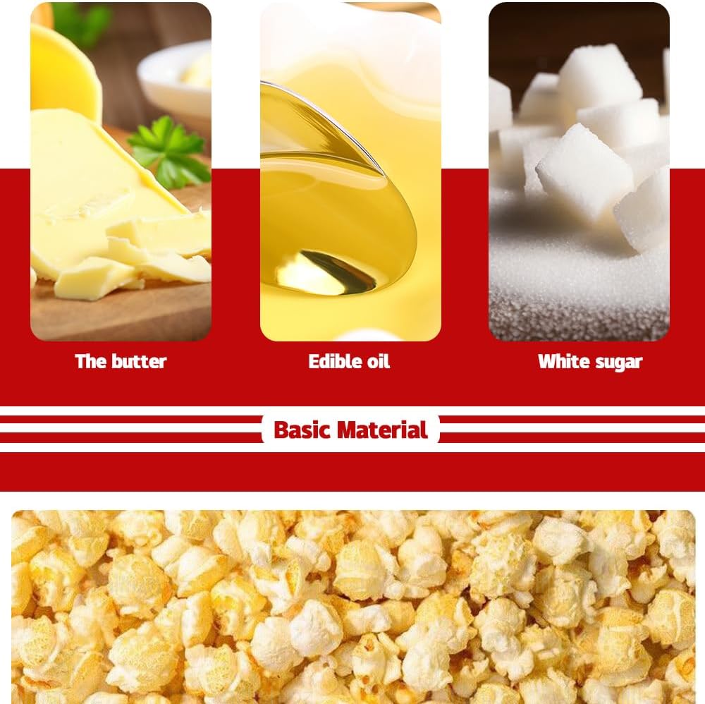 Popcorn Maker with Timer - LuxePop