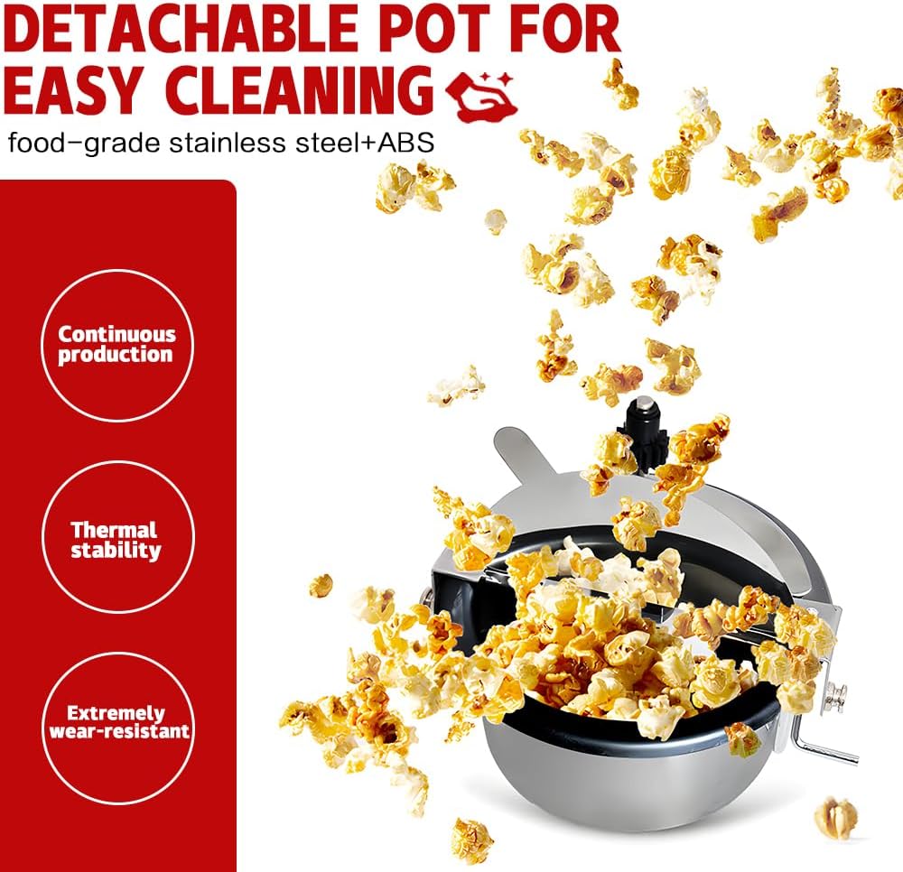 Popcorn Maker with Timer - LuxePop