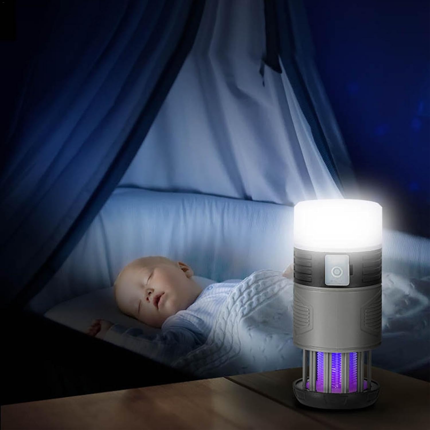 Solar Fly Trap with UV Light - EcoGuard