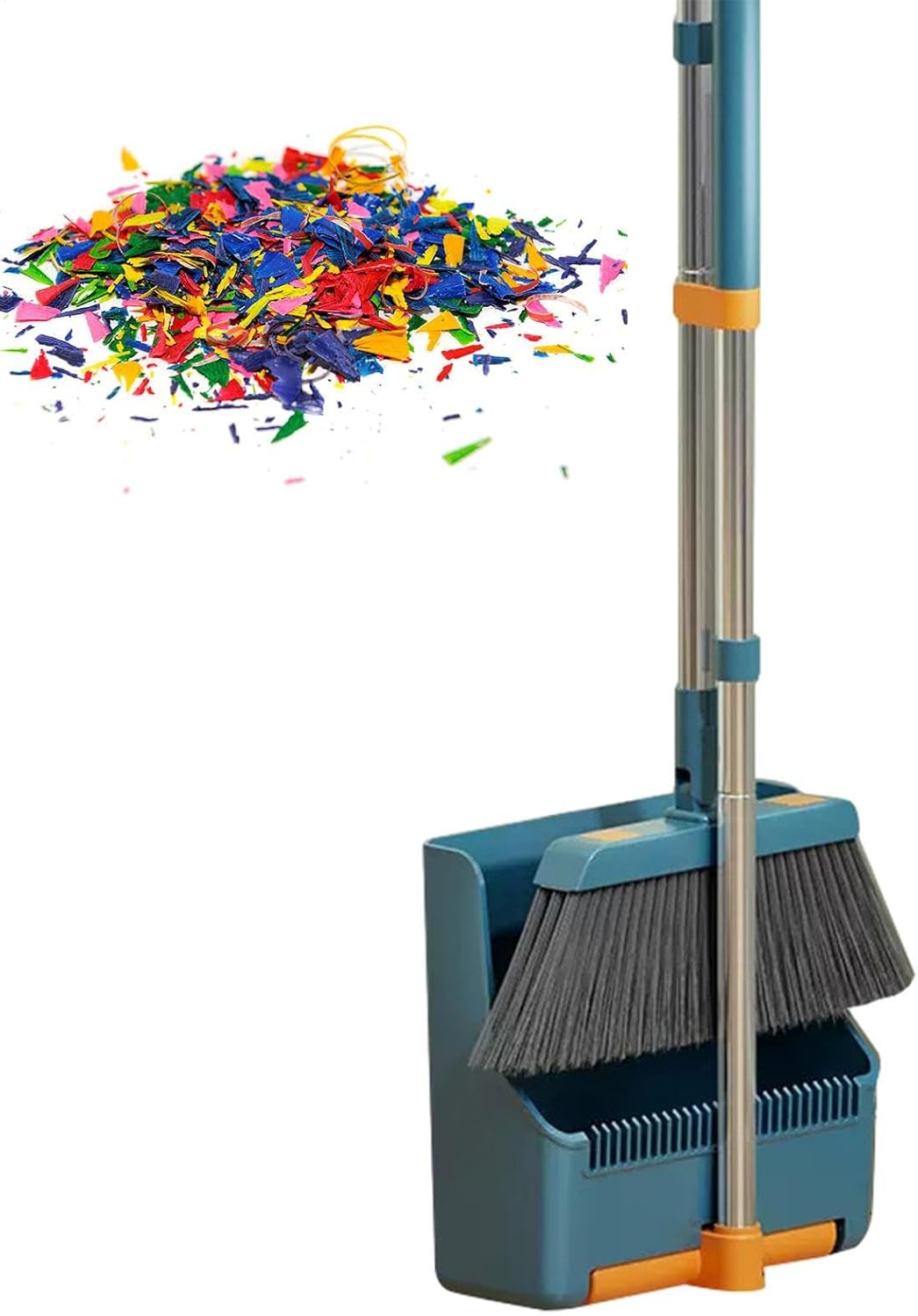 Rotatable Broom and Dustpan Set - CleanNest