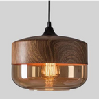 Scandinavian Wood Ceiling Light - LumaCraft