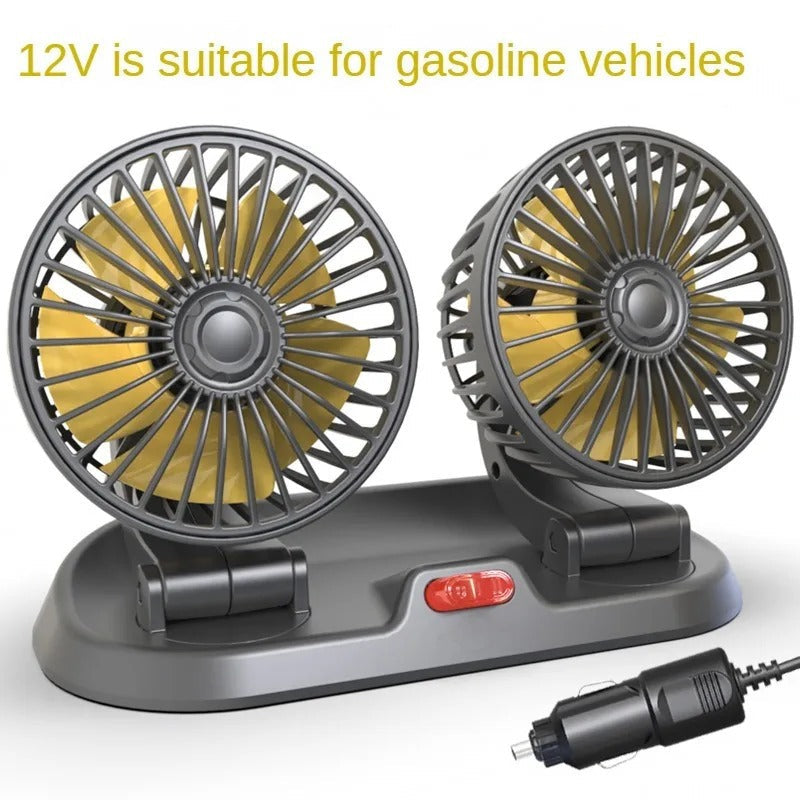 360° Adjustable Car Cooling Fan - AeroBreeze