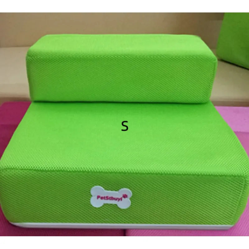 PetEase Dog Stairs - Non-Slip Foam Steps for Small Pets