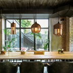 Scandinavian Wood Ceiling Light - LumaCraft
