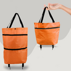 Convertible Shopping Bag with Wheels - LuxeCarry
