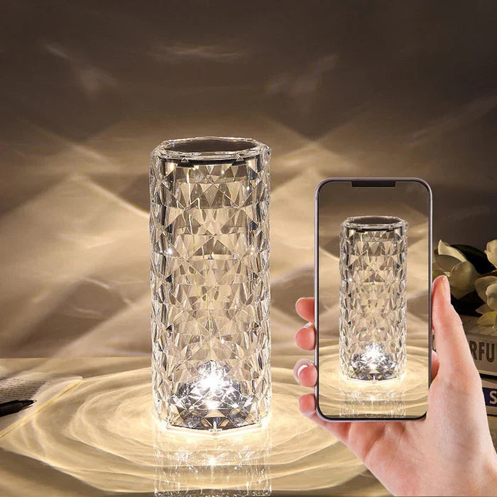 Crystal LED Lamp - LumaGlow