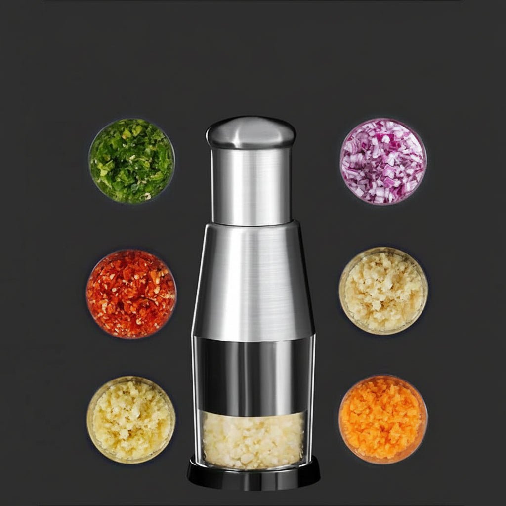 Garlic Press - Culinary Elite Stainless Steel Tool