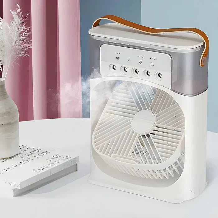BreezeMaster 3-in-1 Fan with Colorful LED Light