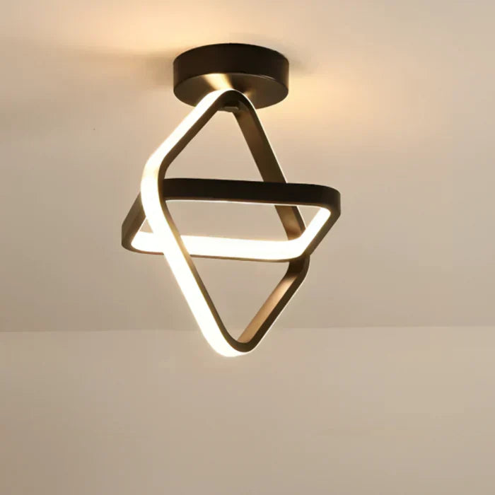 LED Ceiling Light - Luminara Twilight Rings Design