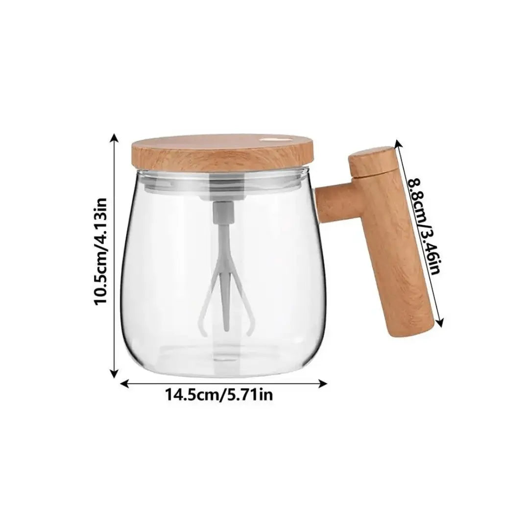 Smart Mug - LuxeSip with Automatic Stirring Feature
