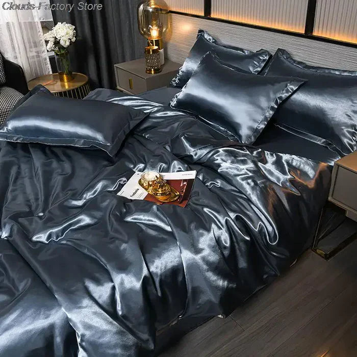 Satin Duvet Cover - LuxeNest