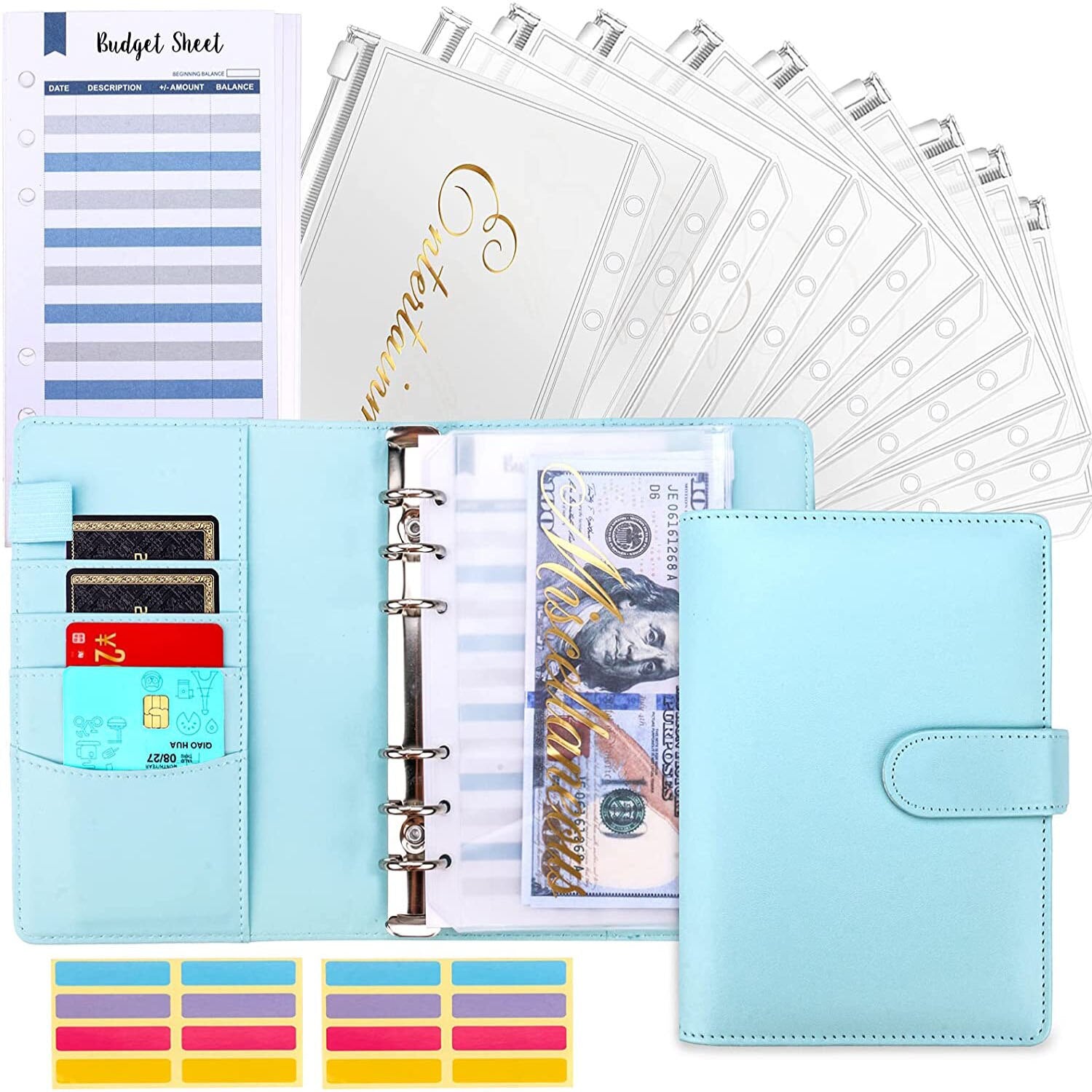 Cash Envelope Budget Binder - Financia Luxe