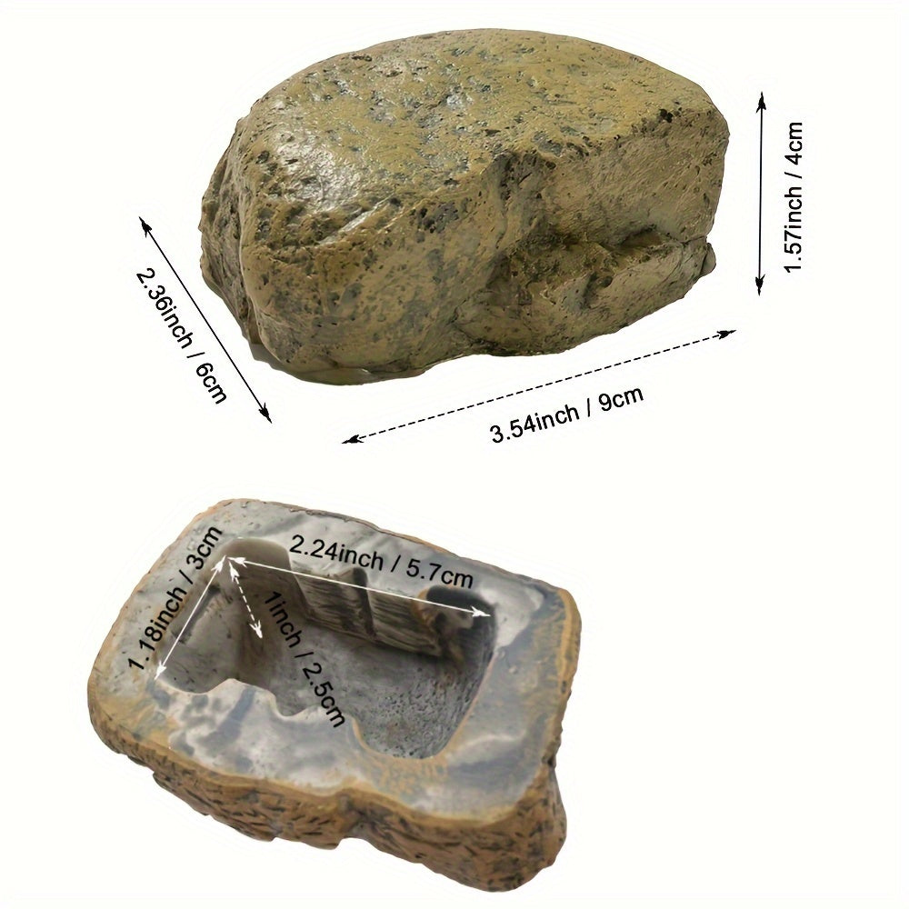 Stone-Look Key Hider Rock Safe - SecureHide