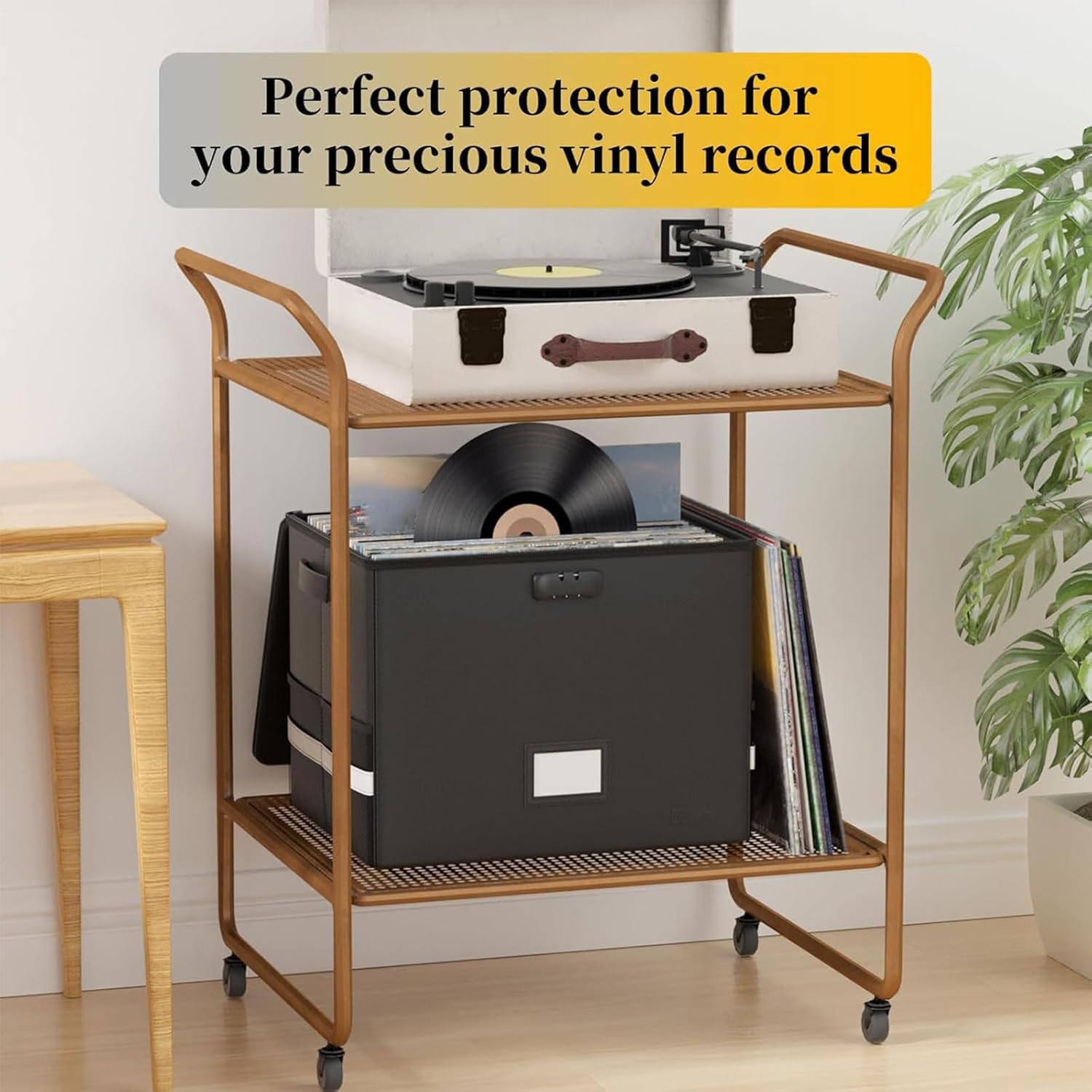 Vinyl Record Storage Case - Aria Vault