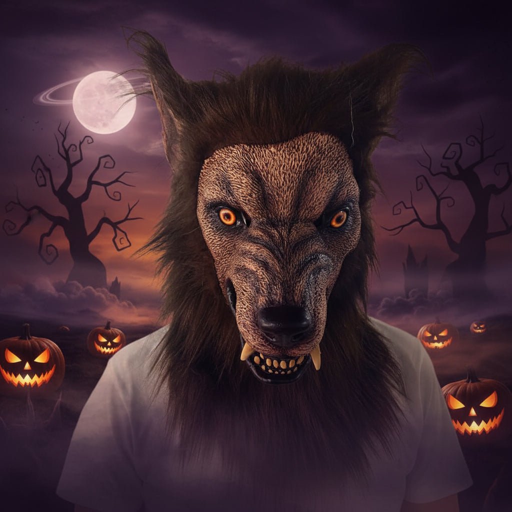 Werewolf Mask - Moonlit Creations