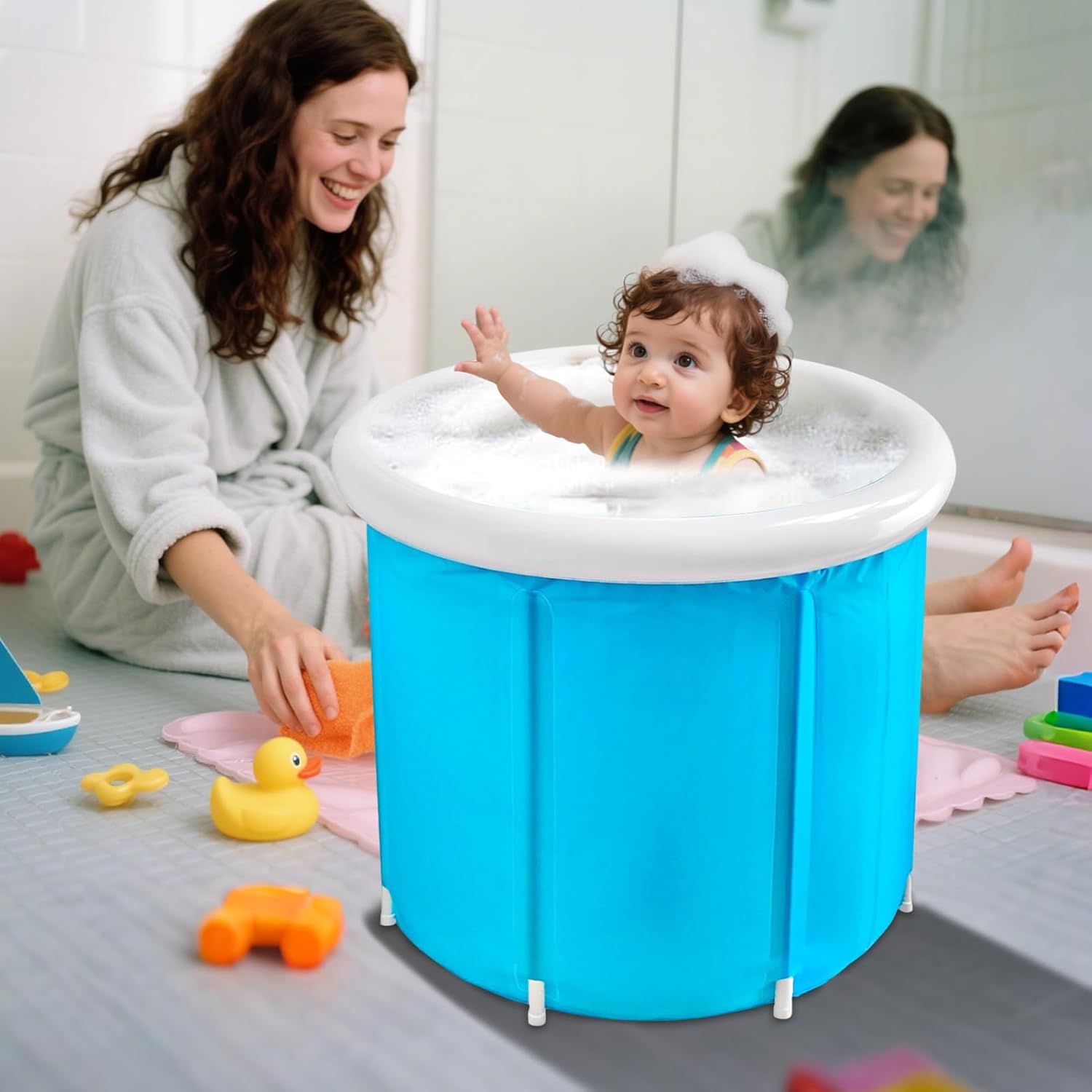 Portable Foldable Bathtub - AquaNest