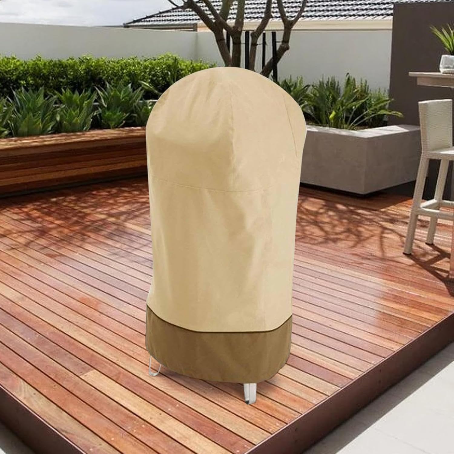 Waterproof BBQ Smoker Cover with UV Protection - GrillGuard