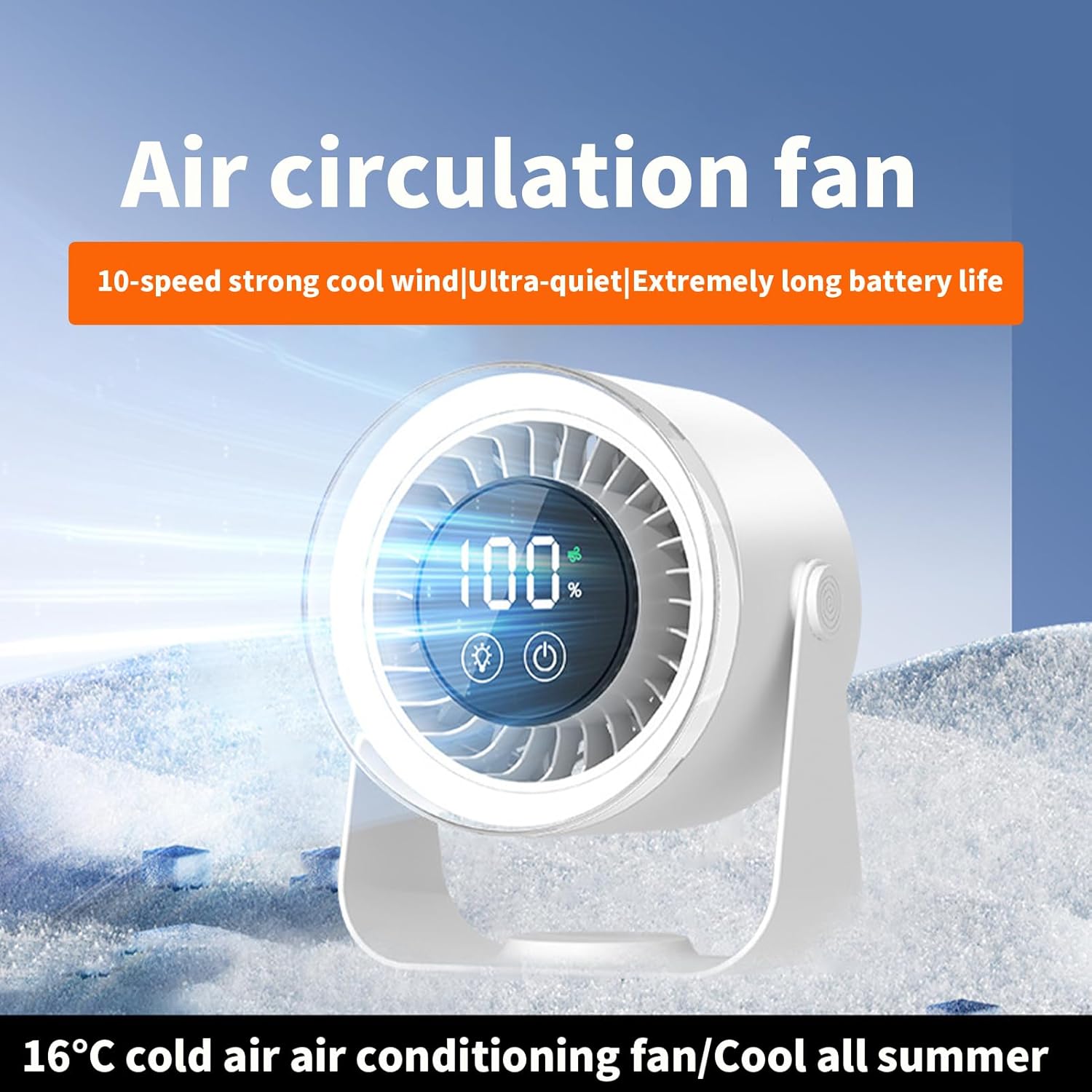 Silent Table Fan - Zephyra
