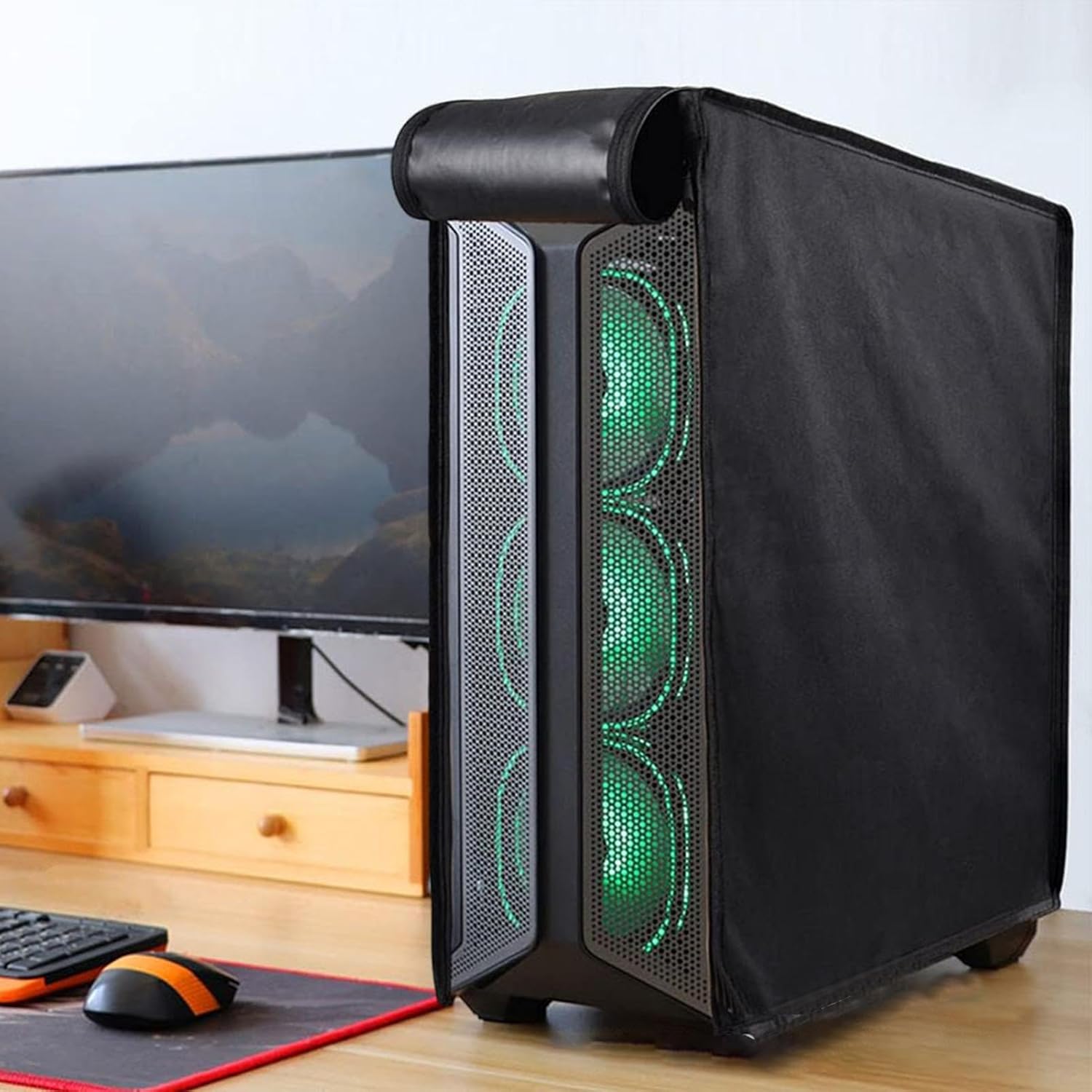 Waterproof CPU Dust Cover with Zippers - TechGuard