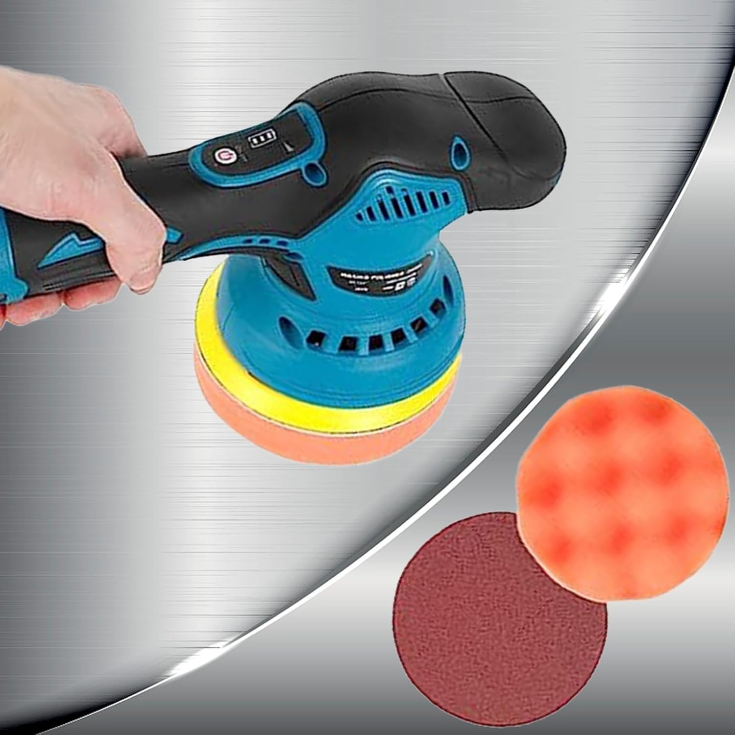 Cordless Car Polisher with 8-Speed Control - Luxor Shine