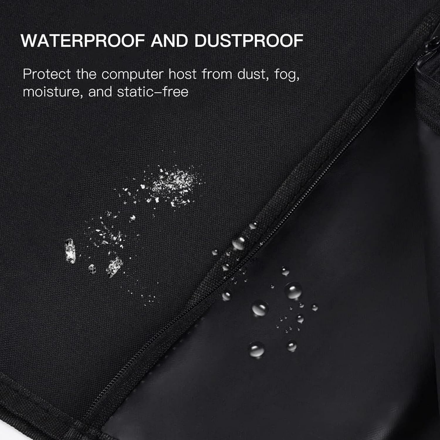 Waterproof CPU Dust Cover with Zippers - TechGuard