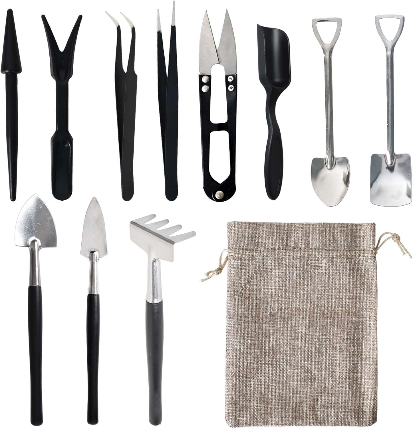 Succulent Tool Set - GreenNest Essentials with Storage Bag