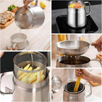 Compact Round Fryer - CulinaryElite