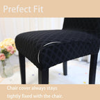 Stretch Dining Chair Covers Set - LuxeGuard