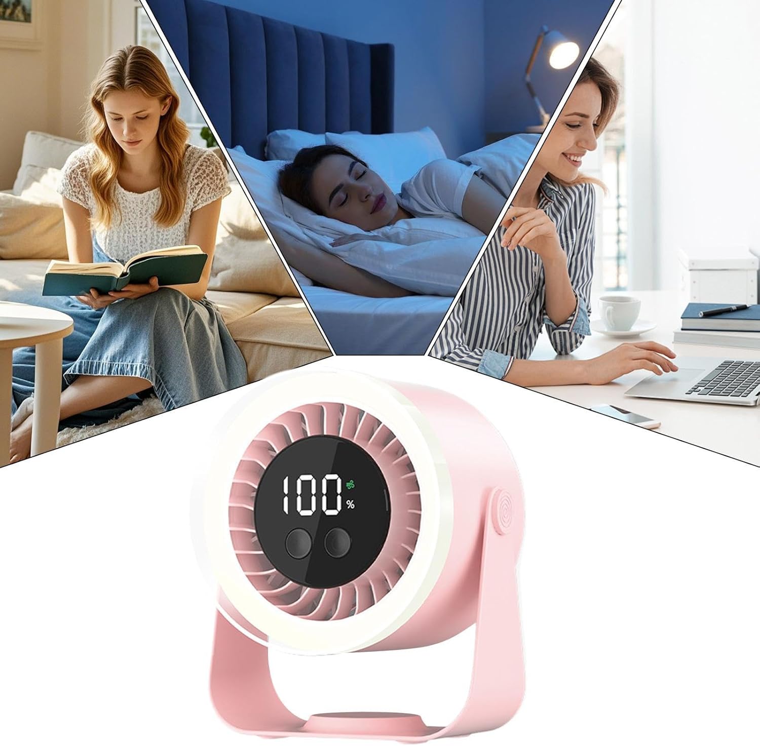 Silent Table Fan - Zephyra