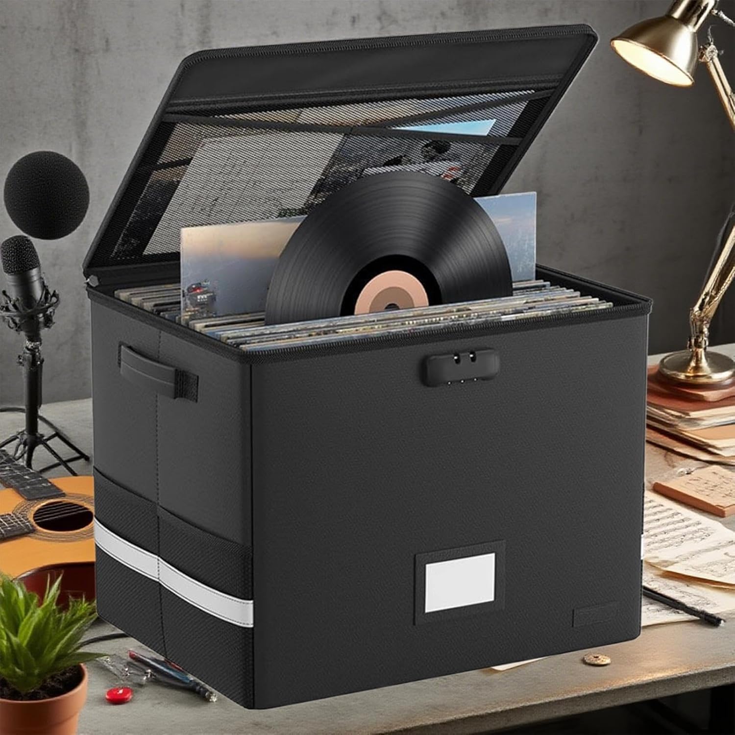 Vinyl Record Storage Case - Aria Vault